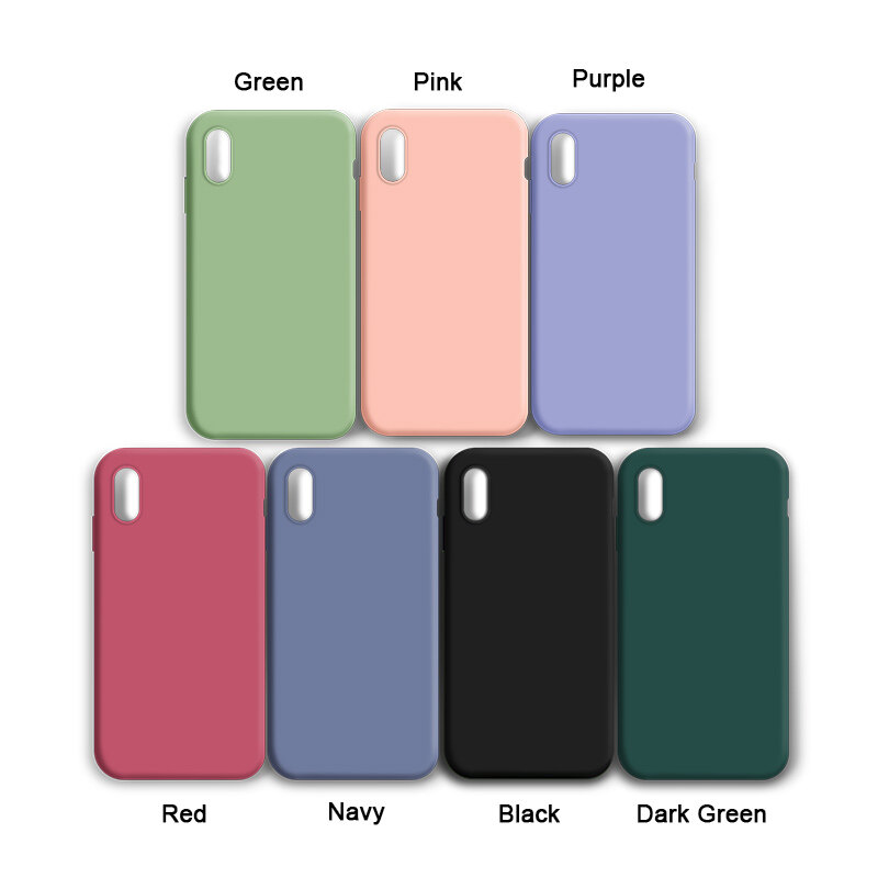 Hontinga For Samsung Galaxy S10 Lite Case Shockproof Liquid Silicone Casing Full Cover Case For Samsung S10 Lite